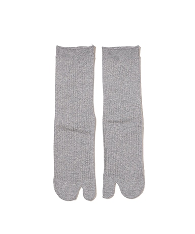Basic Ribbed Cotton Short Tabi Socks 14