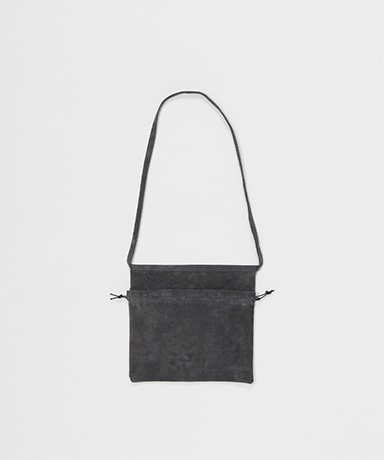 専用❗️人気№702【DENIM❌️ドラム型ショルダーバッグ】黒紐付♫ ヤシの木 セール】 サフィアーノ 型押し ワンショルダーバッグ