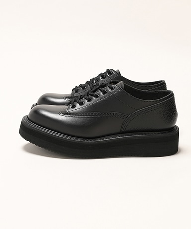 ❀1度のみ着用 jollier コンフォートシューズ 25cm 黒 ブラック Lineman Shoes(25cm Black/ブラック): foot the coacher