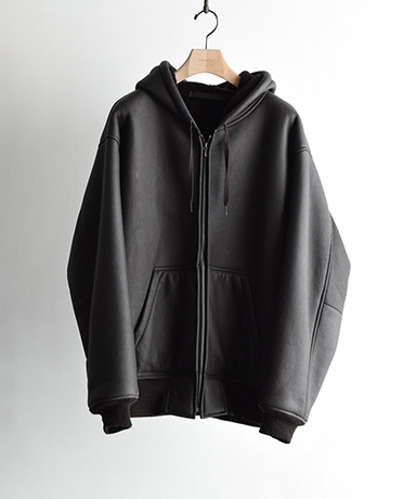 シープスキン ジップパーカ