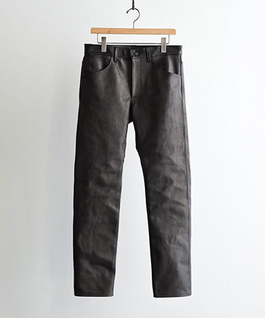 レザー 5Pパンツ