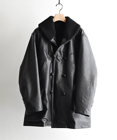 ラムレザー カナディアンコート