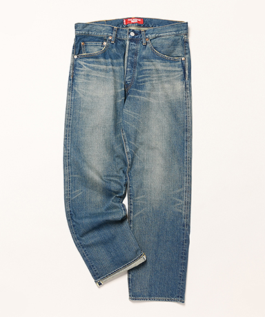 WP-P216-051 - 綿セルビッチデニム 製品加工 Levi's Wネーム