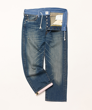 WP-P219-051 - 綿デニム 製品加工 Levi's Wネーム