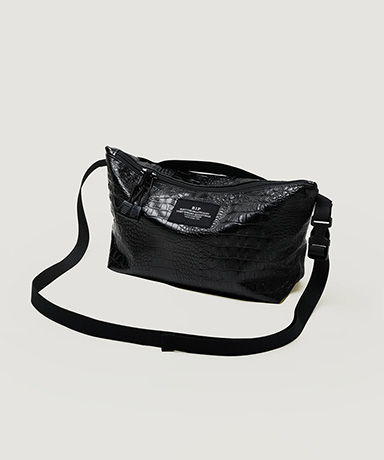 Fannypack Crossbody - Croco Vegan Leather