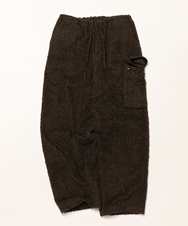 Brushed Wool Side Seamless 4P Pants