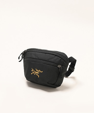 Mantis 1 Waist Pack(ONE 24K Black/24ケー ブラック): ARC'TERYX