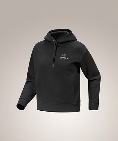 Emblem Fleece Hoody Women's