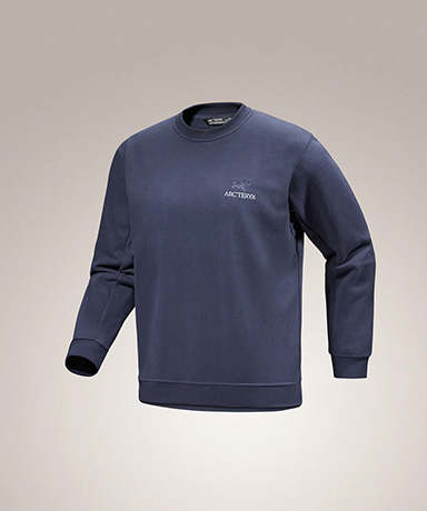 Emblem Fleece Crew Men's