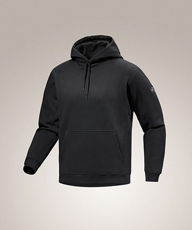 Emblem Fleece Hoody Men's