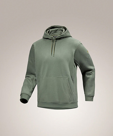 Emblem Fleece Hoody Men's