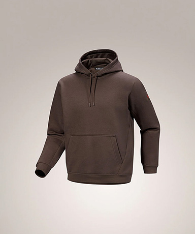 Emblem Fleece Hoody Men's