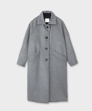 Beaver Cloth Long Coat