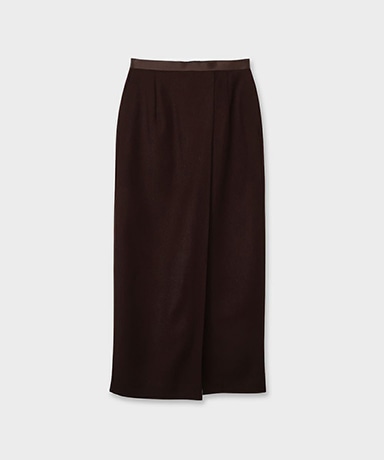 Cavarly Twill Zip Skirt