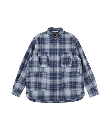 Fade Tartan Check Camp Shirt