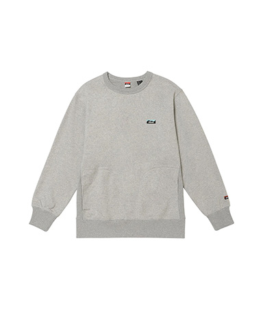 Eco Hybrid Mini Box Logo Embroidery Sweatshirt (Unisex)