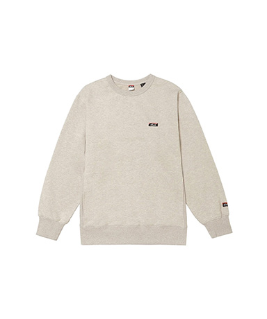 Eco Hybrid Mini Box Logo Embroidery Sweatshirt (Unisex)