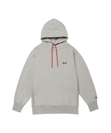 Eco Hybrid Mini Box Logo Embroidery Sweat Hoodie (Unisex)