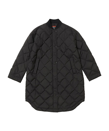 Rib Collar Quilted Down Coat W (Women)