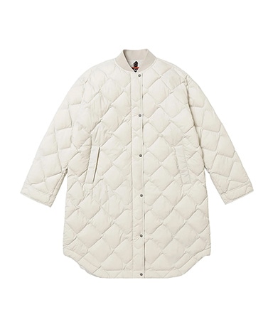 Rib Collar Quilted Down Coat W (Women)
