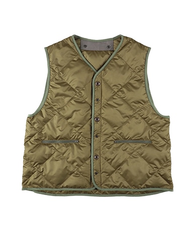 Liner Down Vest(L(MEN) Olive/オリーブ): MODMNT