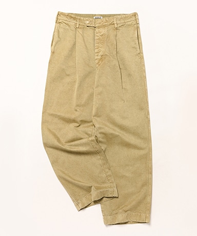 Product Dyed Finx Chino One-Tuck Pants