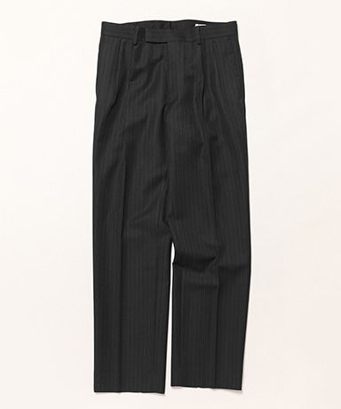 Bluefaced Wool Two-Tuck Slacks