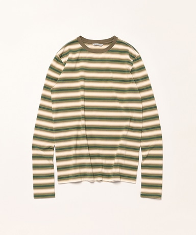 Gradient Stripe Jersey L/S Tee