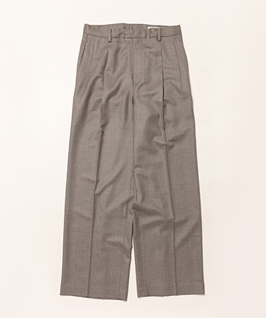Super Light Wool Two-Tuck Slacks