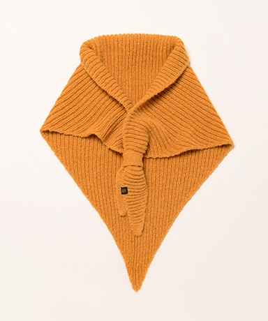 Fluffy Triangle Stole