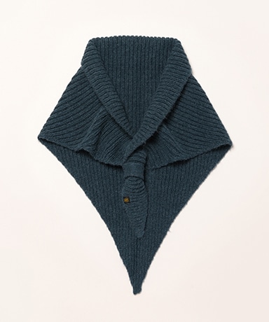 Fluffy Triangle Stole