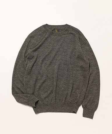 BATONER ダークグリーン ニットセーター BATONER（バトナー）｜ニット/セーター（グリーン系）一覧 - WEAR