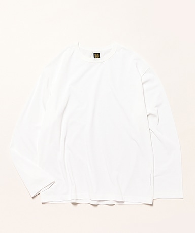 Men Utility Cotton Crew Neck Long Sleeve T-Shirt