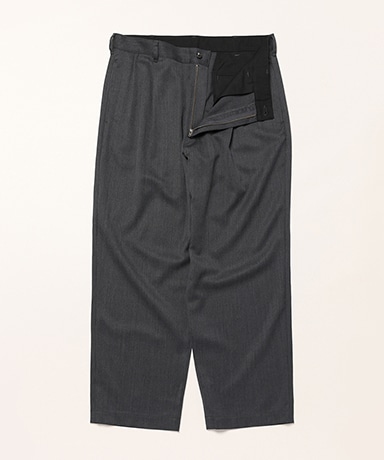希少 ラフシモンズ フレッドペリー 上質 ウール スラックス テーパードパンツ パンツ | FRED PERRY JAPAN | フレッドペリー日本公式サイト