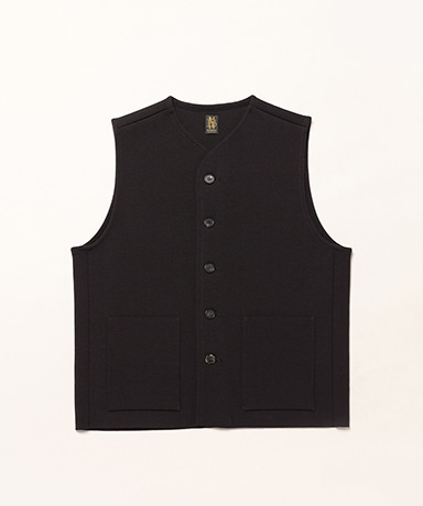 Men Ultra Twist Wool Milano Rib Vest