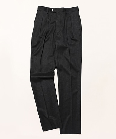 NEAT 黒 スラックス NEAT｜NEAT Chino - Black｜PRODUCT｜Continuer Inc.｜メガネ