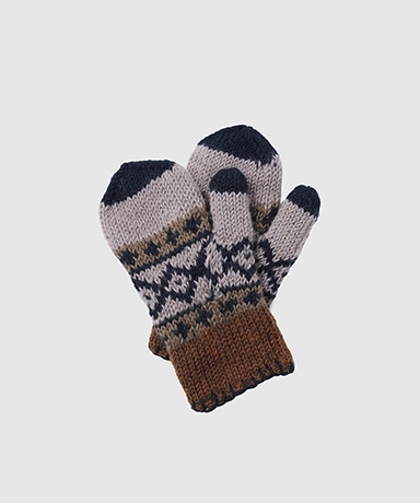 Hand Knit Mitten