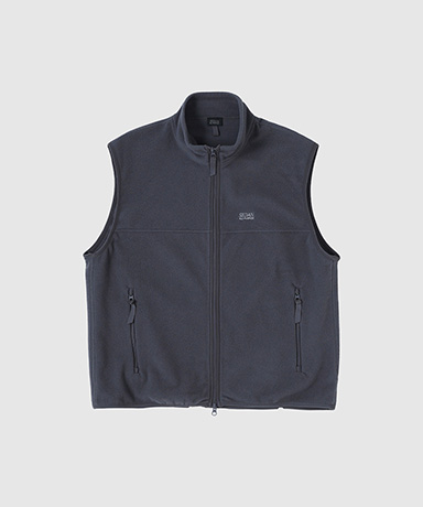 Fleece Full Zip Vest