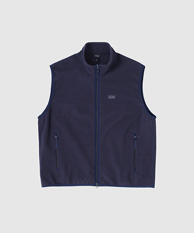 Fleece Full Zip Vest