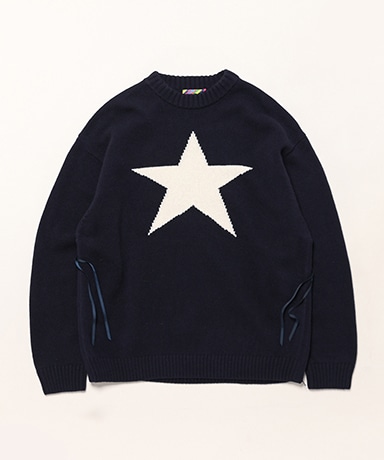 L'Appartement Thermal Knit ネイビー Cashmere Thermal Knit（ニット／セーター）｜L'Appartement