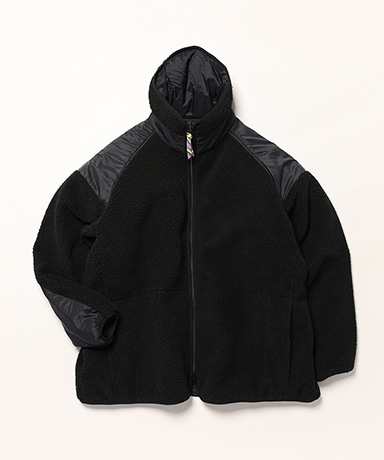 Reversible Fleece Down Jacket is-ness×TAION