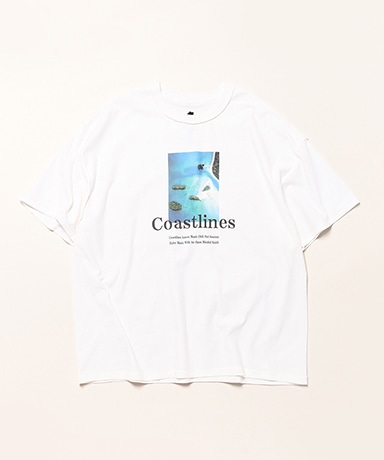 Coastlines T-SHIRT with cassette tape