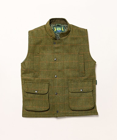 Shooting Tweed Gilet