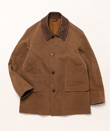 フレームワーク　綿麻キャンバスフィールドジャケット　ジップアップ　23年モデル フレームワーク 綿麻キャンバスフィールドジャケット ジップ