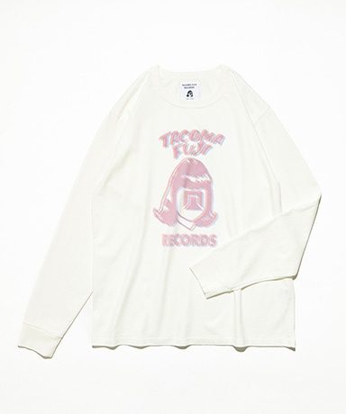 TACOMA FUJI RECORDS LOGO LS Tee