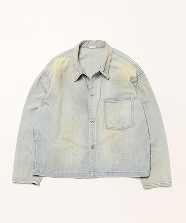 Vintage US Navy Denim Jacket(1(MEN) Bleach/ブリーチ): A.PRESSE