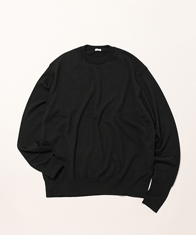 Cashmere High Gauge Crew Neck Sweate