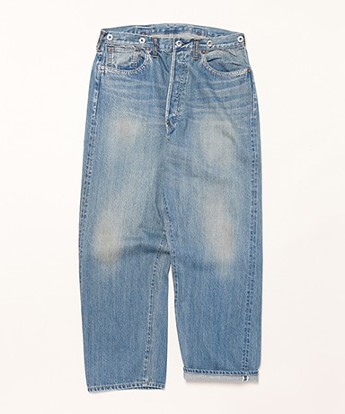 No.22 Washed Wide Denim Pants(30/32(MEN) Indigo/インディゴ