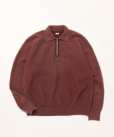 Vintage Half Zip Sweatshirt