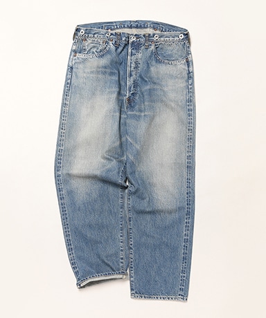 No.22 Washed Wide Denim Pants(30/32(MEN) Indigo/インディゴ
